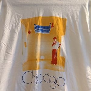 Harry Styles Chicago Pop Up Shirt with original box and sticker pack